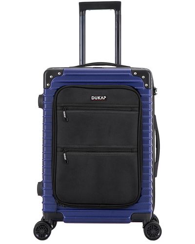 DUKAP Tour 20'' Carry-on With Integrated Usb Port - Blue
