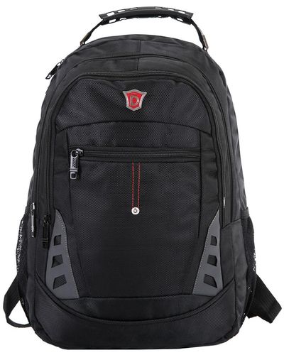 DUKAP Precision Executive Backpack For Laptops - Black