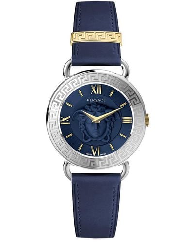 Versace Medusa Watch - Blue