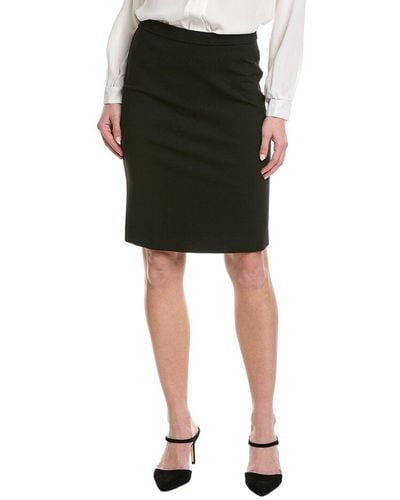 T Tahari Pull-on Pencil Skirt - Black