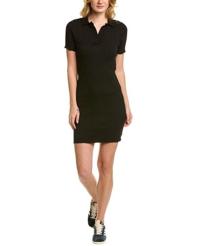 Goldie Icon Polo Mini Dress - Black