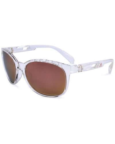 adidas Sport Unisex Sp0011 58mm Sunglasses - Brown