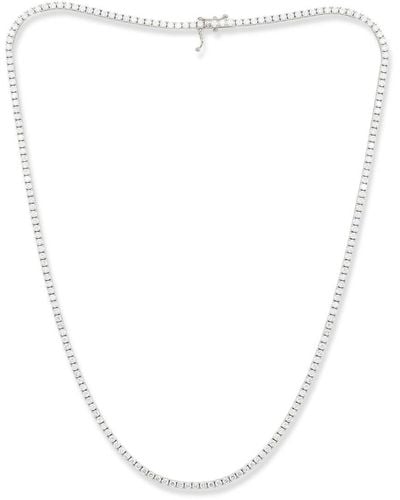 Diana M. Jewels Fine Jewelry 14k 2.25 Ct. Tw. Diamond Tennis Necklace - White