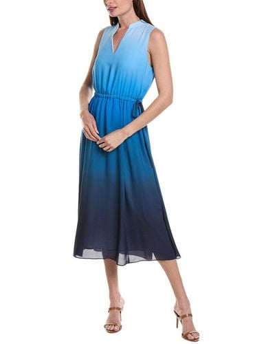 Anne Klein Midi Dress - Blue