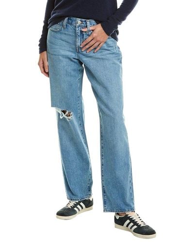Madewell Heresford Low-rise baggy Straight Jean - Blue
