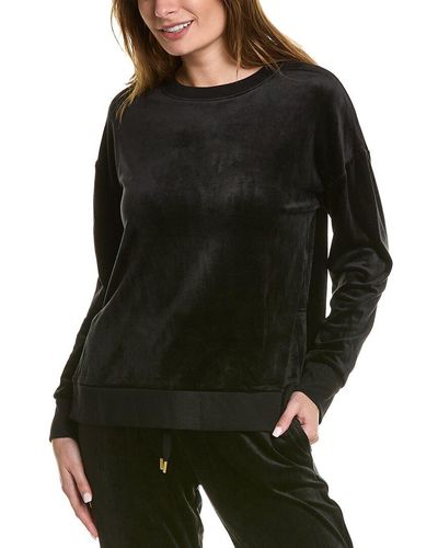 Donna Karan Pyjama Top - Black