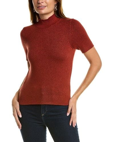 St. John Ribbed Top - Red