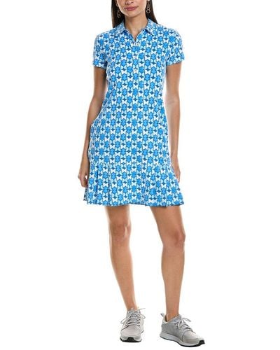 J.McLaughlin Dorte Catalina Cloth Mini Dress - Blue