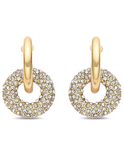 Eye Candy LA Lucie Sparkle Golden Earrings - Metallic