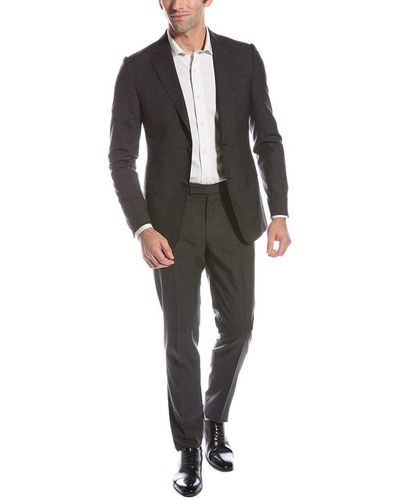 Zegna 2pc Wool Suit - Black