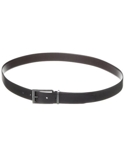 BOSS Omarosyn Reversible Leather Belt - Black