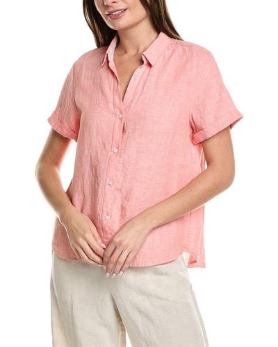 Tommy Bahama Coastalina Linen Camp Shirt - Pink