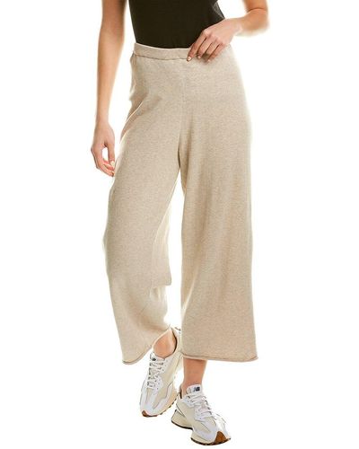 Eileen Fisher Straight Crop Pant - Natural