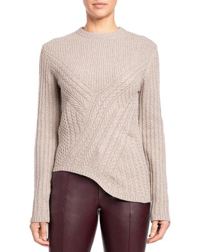 Santorelli Crewneck Wool-blend Sweater - Multicolor