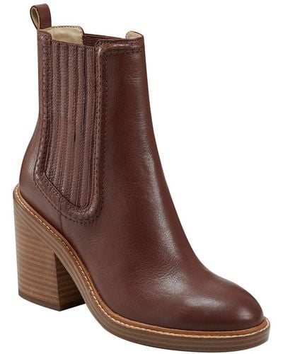 Marc Fisher Halida Ankle Boot - Brown