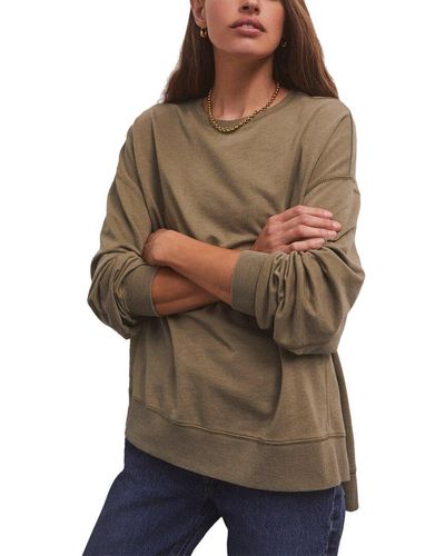 Z Supply Modern Weekender Sweater - Brown