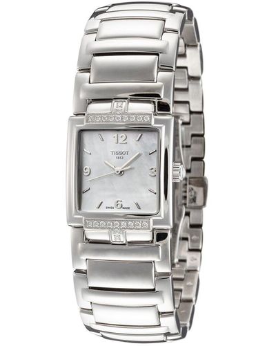 Tissot T-evocation Diamond Watch - Grey