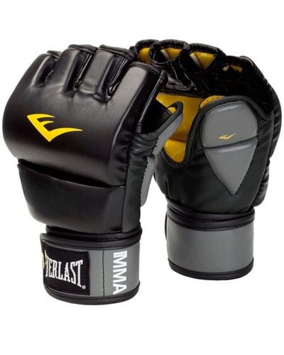 Everlast Leather Gloves - Black