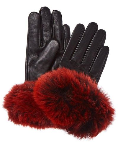 La Fiorentina Leather Glove - Red