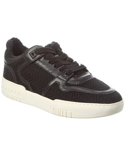 Missoni Sport Leather Sneaker - Black