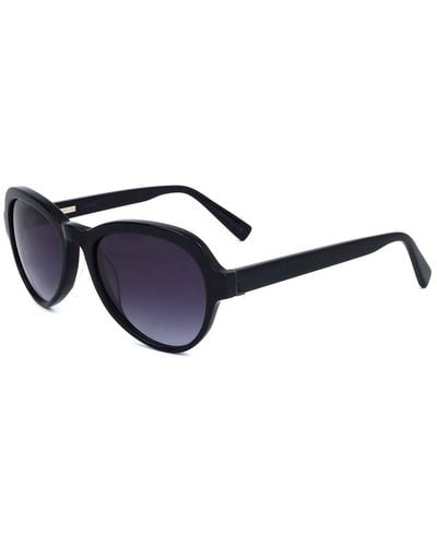 Derek Lam Unisex Logan 52mm Sunglasses - Black