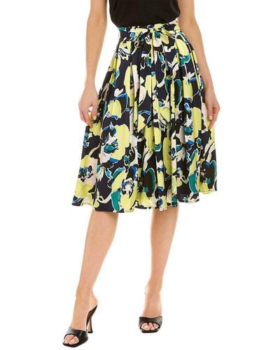 Gracia Floral Skirt - Yellow