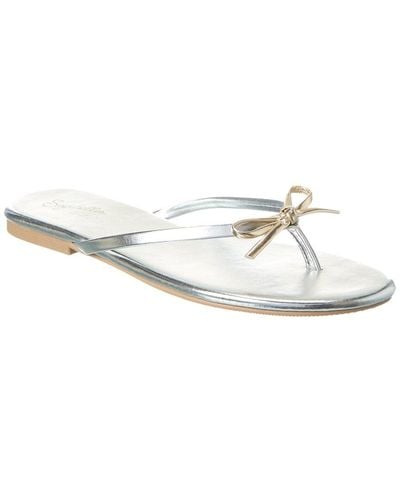 Seychelles Nori Leather Sandal - White