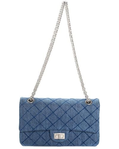 Blue Chanel Shoulder bags for Women