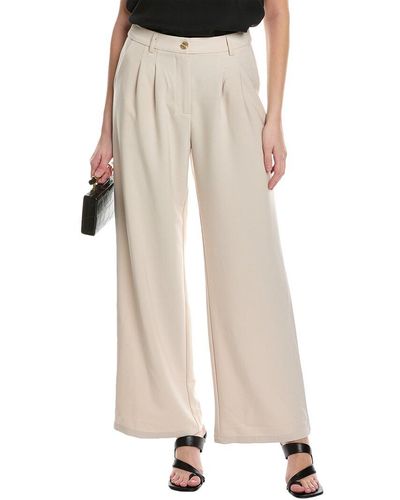 Line & Dot Mary Trousers - Natural