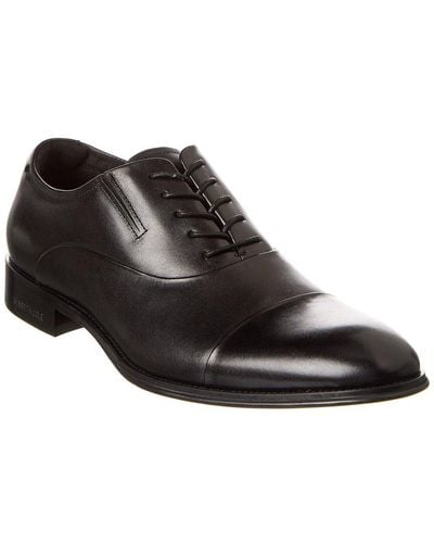 Kenneth Cole Tristian Lace-up Leather Oxford - Black