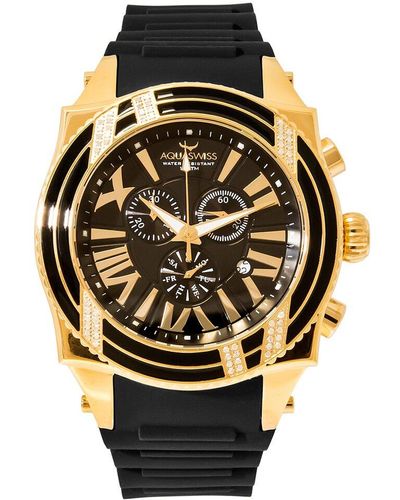 Aquaswiss Swissport Xg Diamond Watch - Black