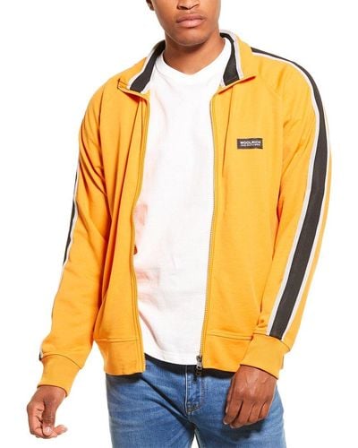 Woolrich Triacetate Track Jacket - Yellow