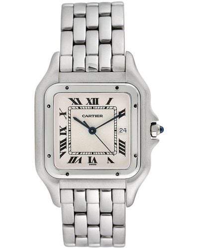 Cartier Panthere Watch, Circa 1990S (Authentic Pre-Owned) - Grey