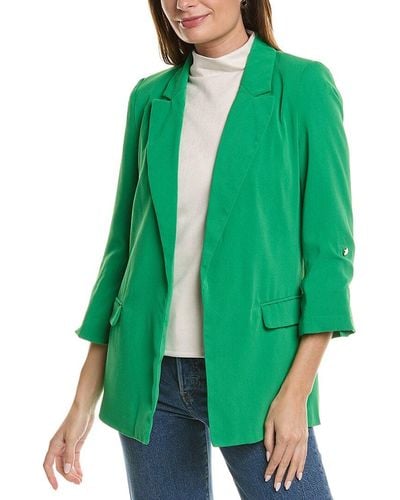 Tahari 3/4-sleeve Jacket - Green