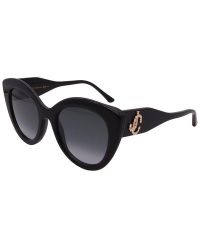 Jimmy Choo Leone/S 52Mm Sunglasses - Black