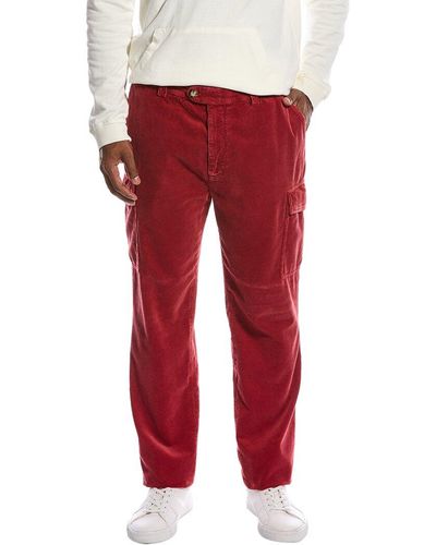 Brunello Cucinelli Leisure Fit Pant - Red