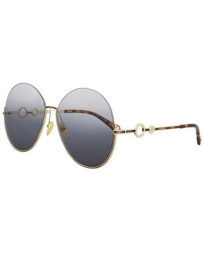 Chloé Ch0067s 61mm Sunglasses - White