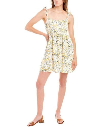 CELINA MOON Frill Mini Dress - Multicolor