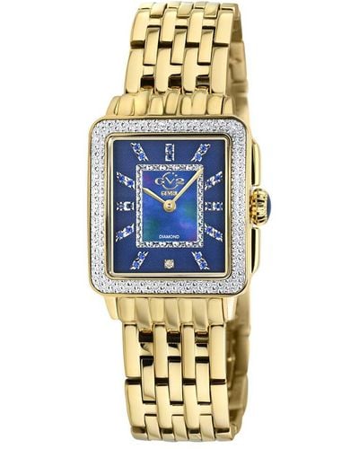 Gv2 Padova Gemstone Watch - Metallic