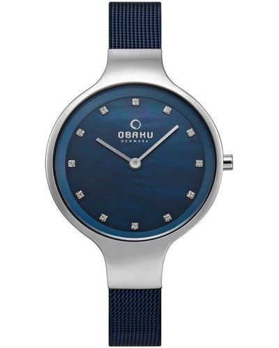 Obaku Classic Watch - Blue