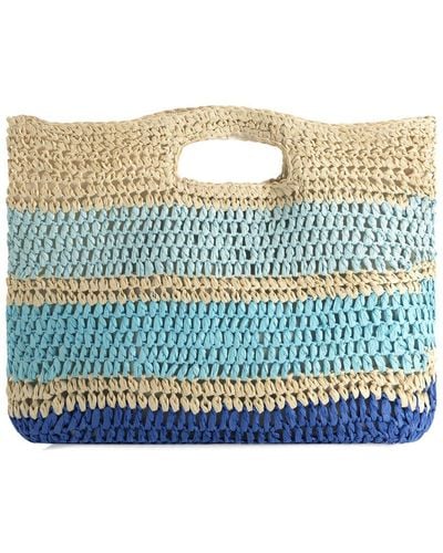 Shiraleah Carmend Top Handle Bag - Blue