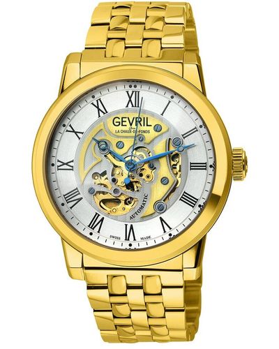 Gevril Vanderbilt Watch - Metallic