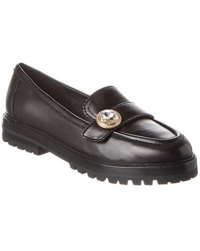 Kate Spade Posh Leather Loafer - Brown