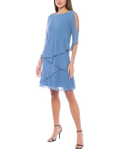 Marina Mini Dress - Blue