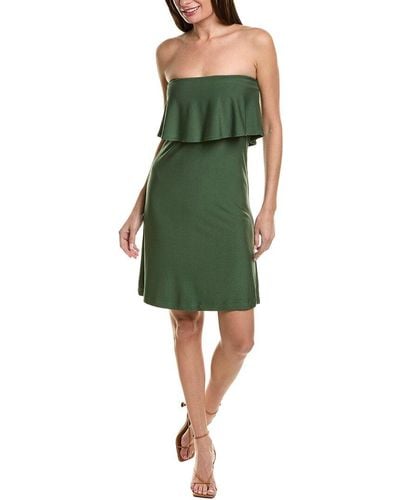 Helen Jon Kimberly Bandeau Mini Dress - Green