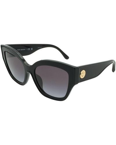 Tory Burch Ty7184U 54Mm Sunglasses - Black