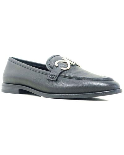 Kenneth Cole Lydia Leather Loafer - Gray