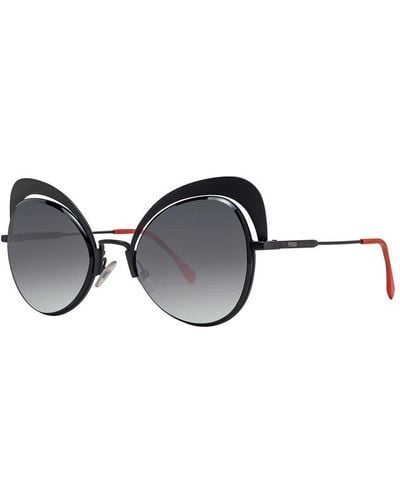 Fendi Ff0247/S 54Mm Sunglasses - Black