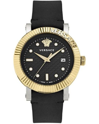 Versace V-classic Watch - Black