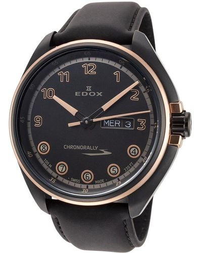 Edox Watch - Metallic